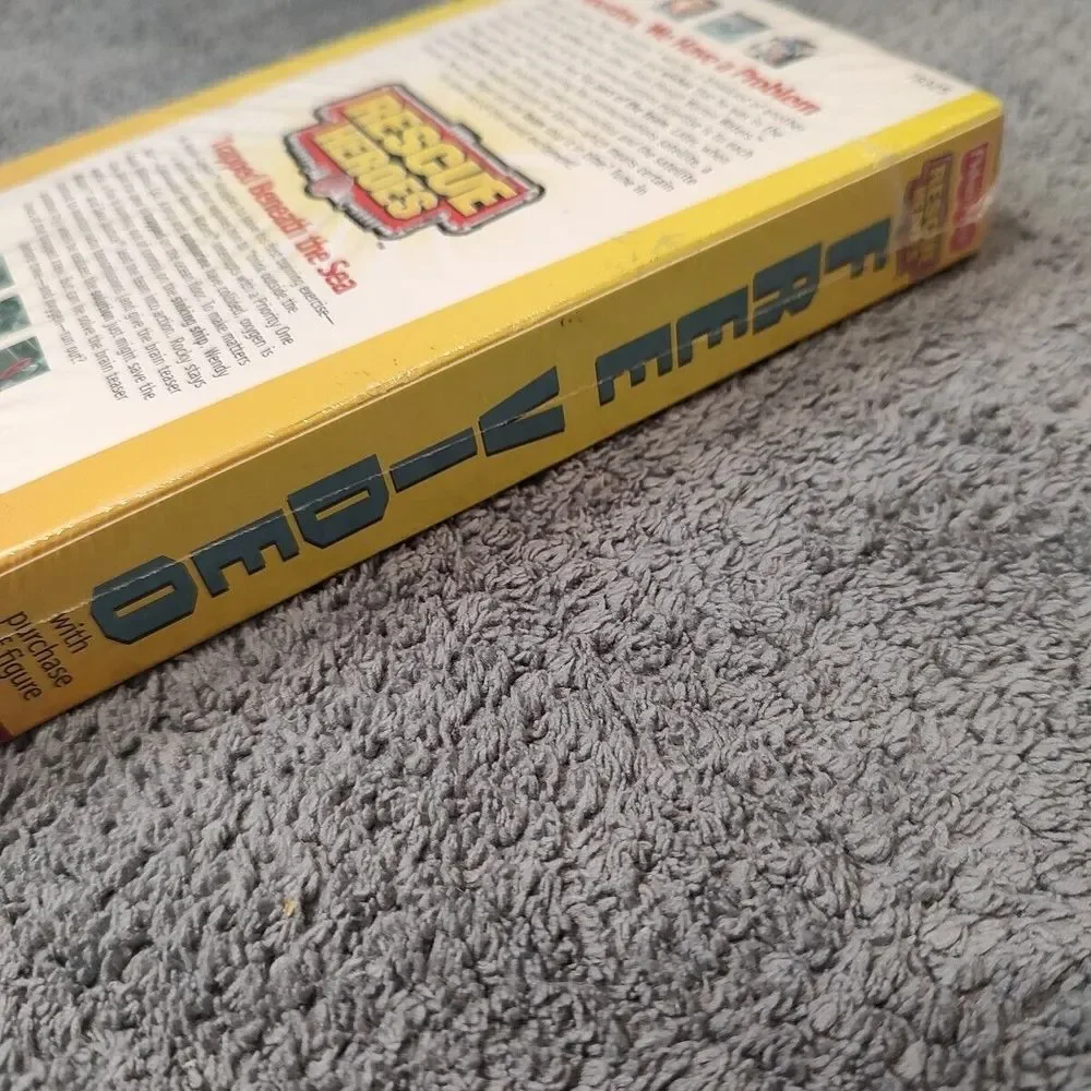 1999 Fisher Price‎ Rescue Heroes VHS 2 Episodes Houston We Have A Problem